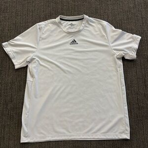 Adidas jersey tshirt cream color size XL